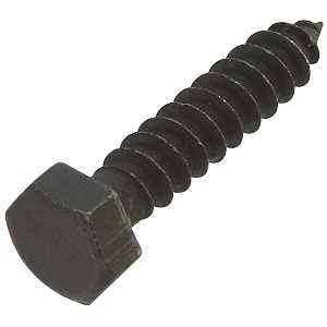 BOLT / SCRW BLACK 5/16X1-1/2IN