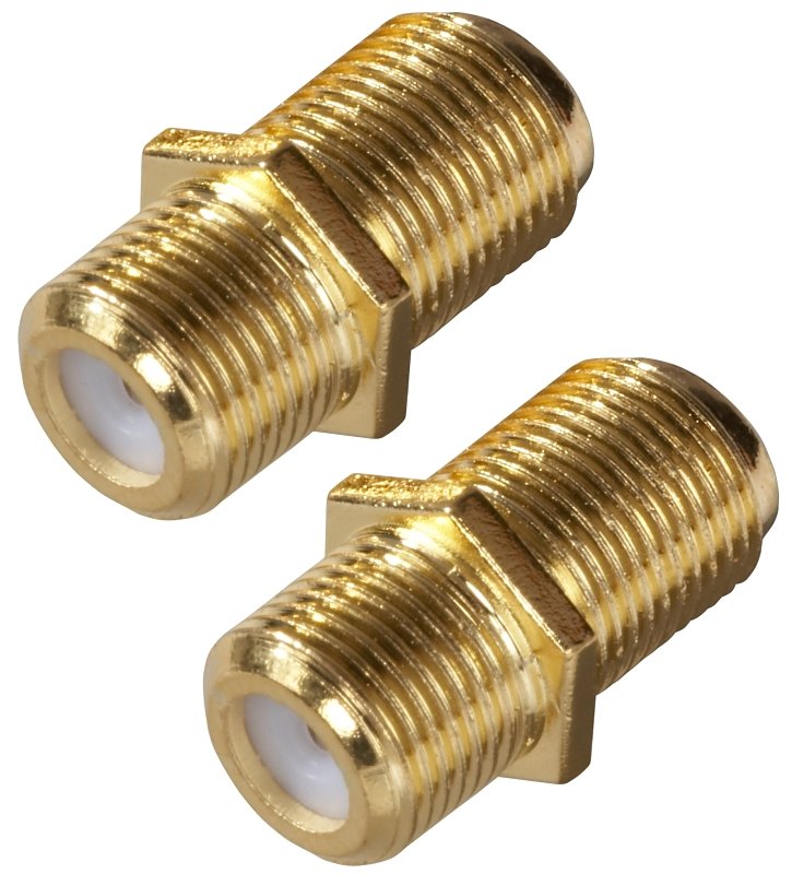 CONNECTOR F COAX FEED THROUGH 