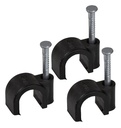 STAPLE NAIL COAX BLACK 20PC   