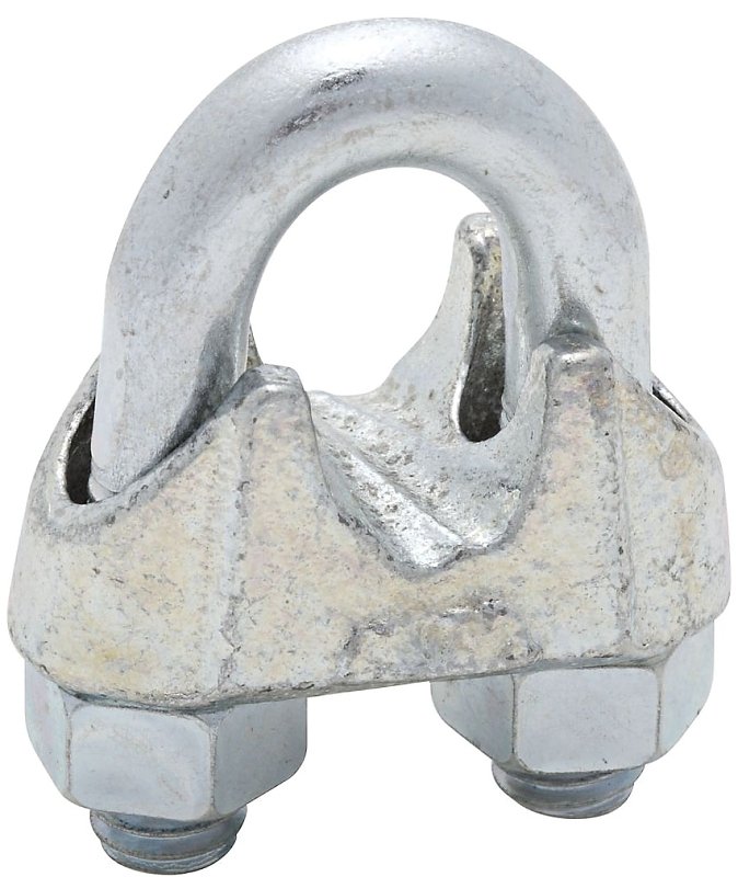 [7158710] CLAMP CABLE ZINC PLATED 1/2IN 