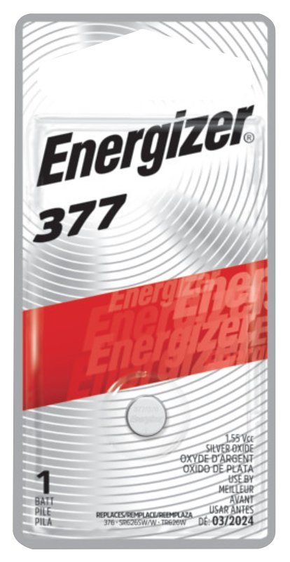 [6428452] BATT 377BPZ MERCURY FREE      