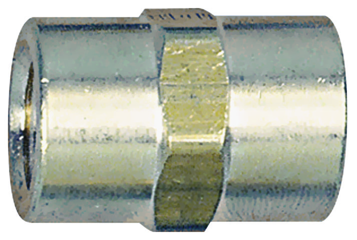 1/4"BRASS PIPE COUPLING FEMALE