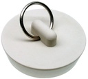 STOPPER DRAIN RUBBER 1-5/8 WHT
