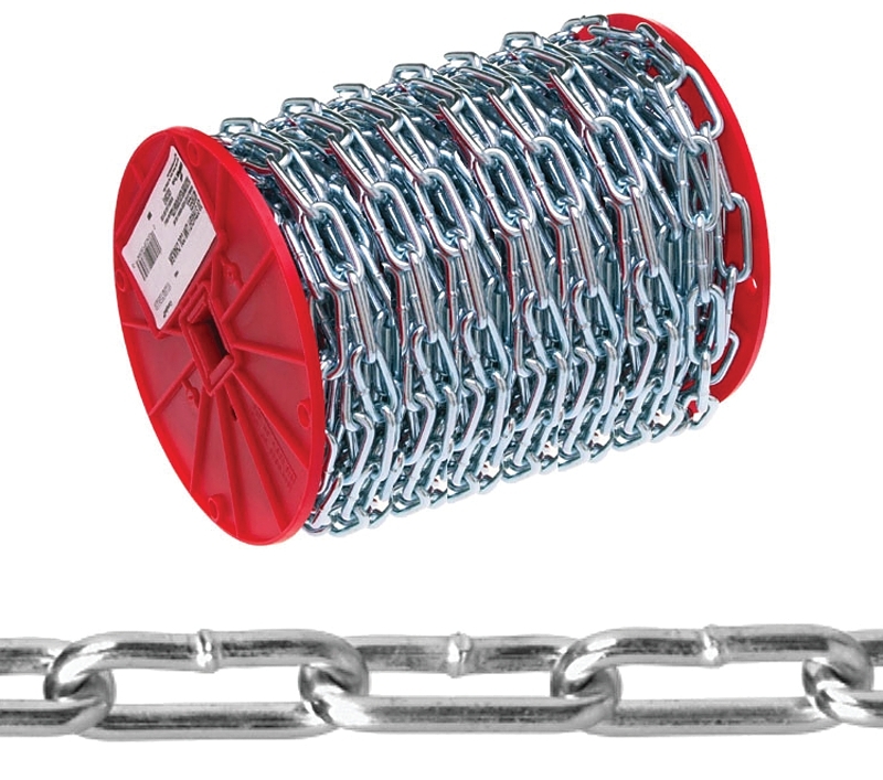 CHAIN STRT LINK COIL 2-0 125FT