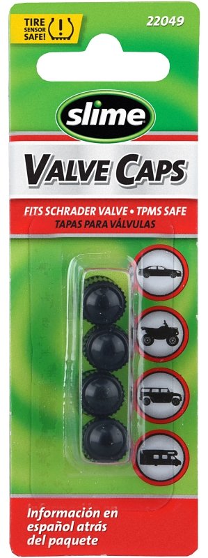 VALVE CAP STANDARD BLK        