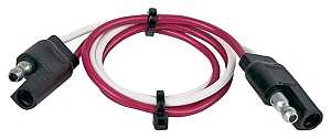 CONNECTOR SET 2 POLE FLAT     
