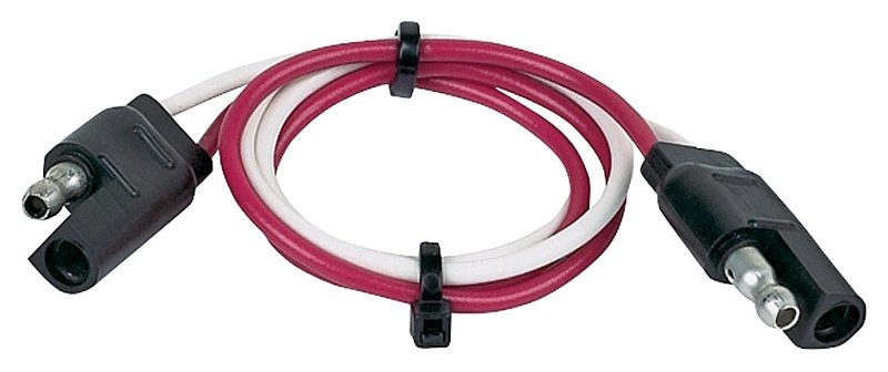 [6509343] CONNECTOR SET 2 POLE FLAT     