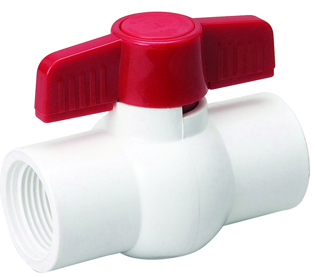 BALL VALVE SCH40 PVC 1IPS     