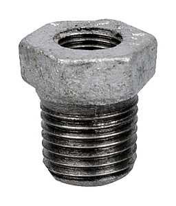 BUSHING GALV HEX 1/4X1/8      