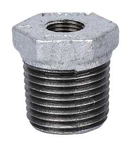 BUSHING GALV HEX 1/2X1/8      