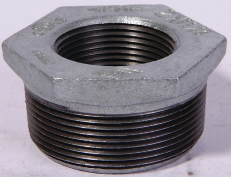 BUSHING GALV HEX 1/2X3/8      