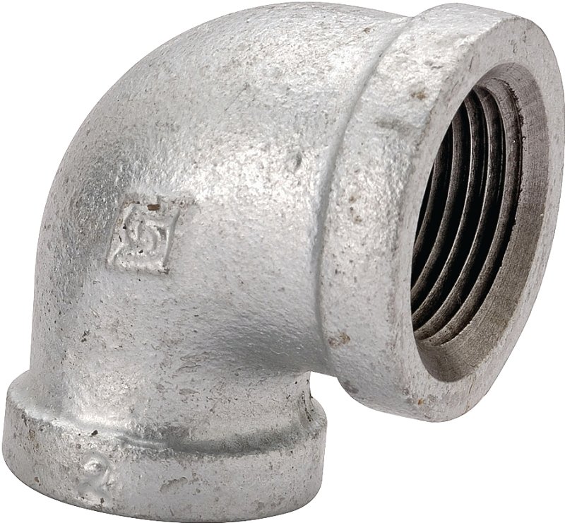ELBOW 90DEG GALV 1IN          