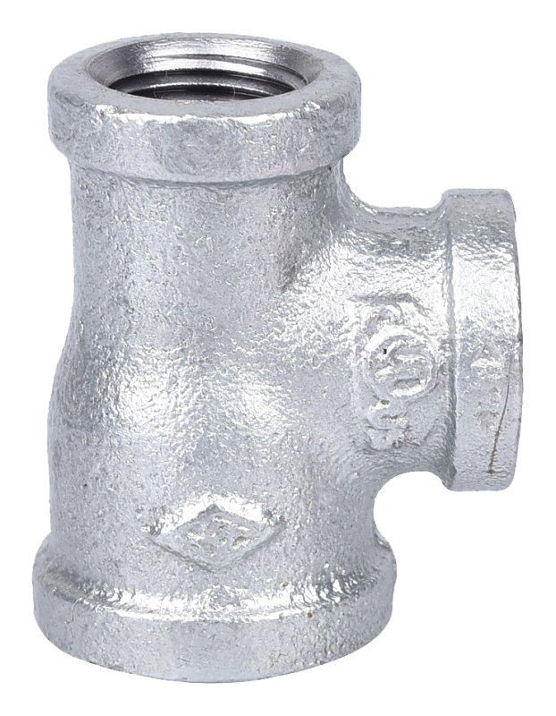 TEE GALVANIZED 3/4X1/2X1/2    