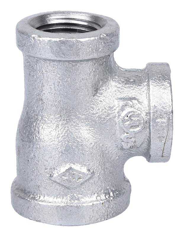 TEE GALVANIZED 3/4X1/2X1/2    