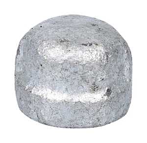 CAP MALLEABLE GALV 1/8 IN     