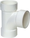 TEE DWV SANITARY HUB 3 IN     