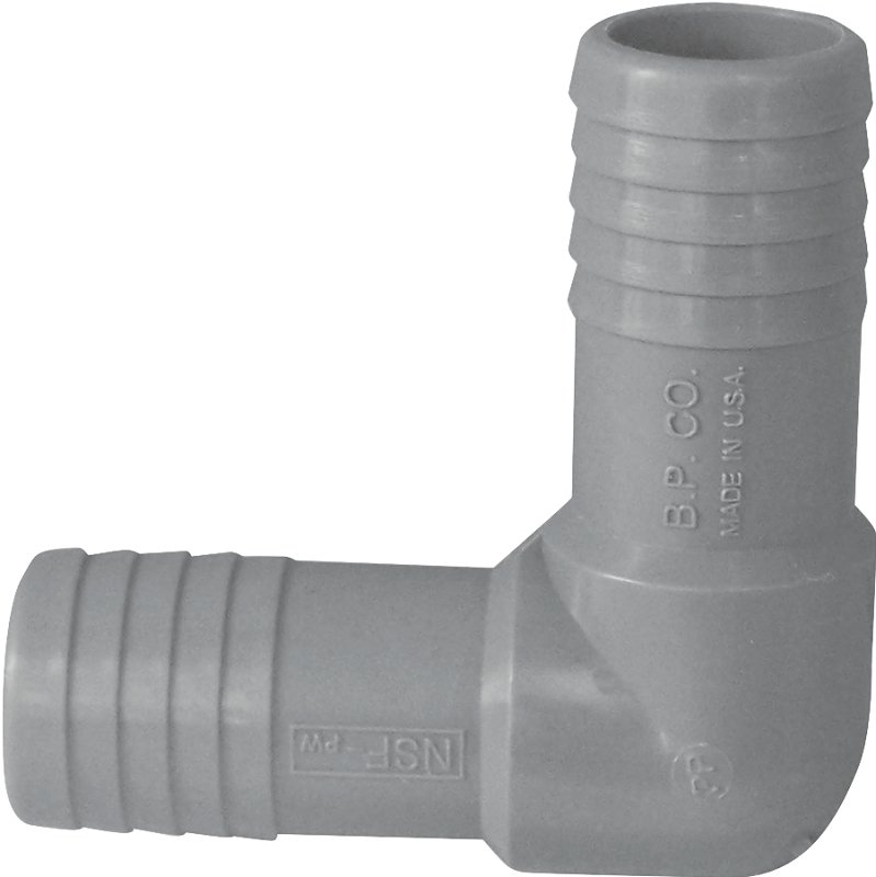 ELBOW POLY BARB 1-1/2         