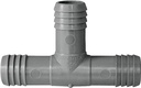 TEE POLY BARB 1 IN            