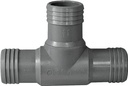 TEE POLY BARB 1-1/2 IN        