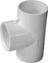 TEE PVC SLIPXSLIP 1 IN        