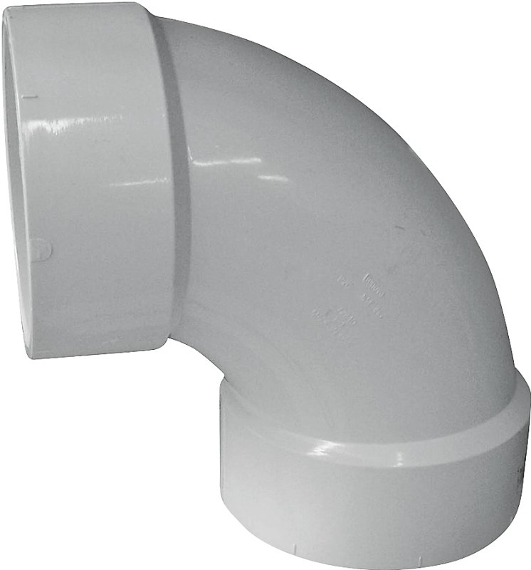 ELBOW 90DEG SANITARY DWV 4 IN 