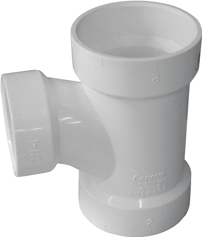TEE DWV SANITARY 4X4X3 IN     