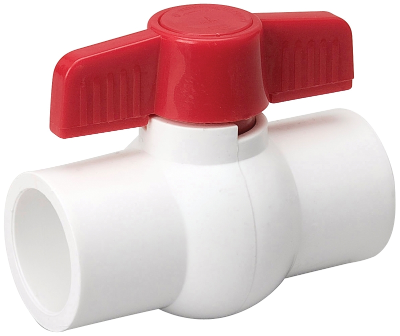 BALL VALVE PVC 1-1/2 SOLV     