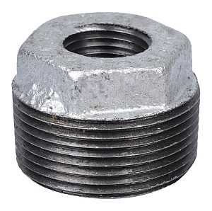 BUSHING GALV HEX 1-1/4X1/2    