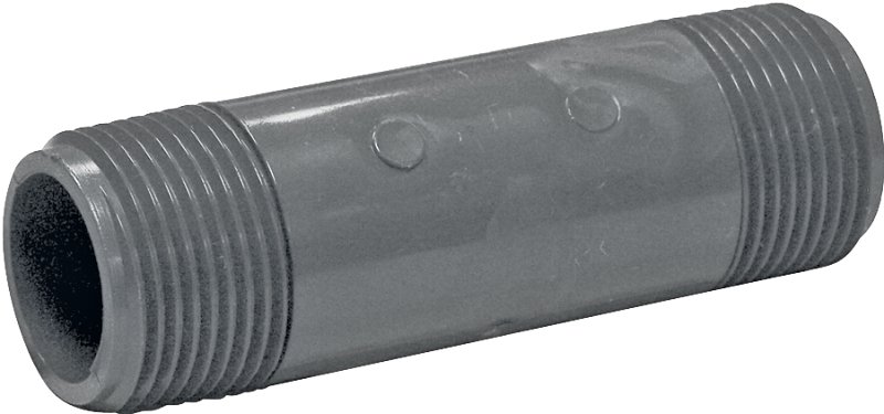 SCH80 PVC NIPPLE 1"X4         