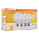 BULB LED A19 FRST 27K 4PK 100W
