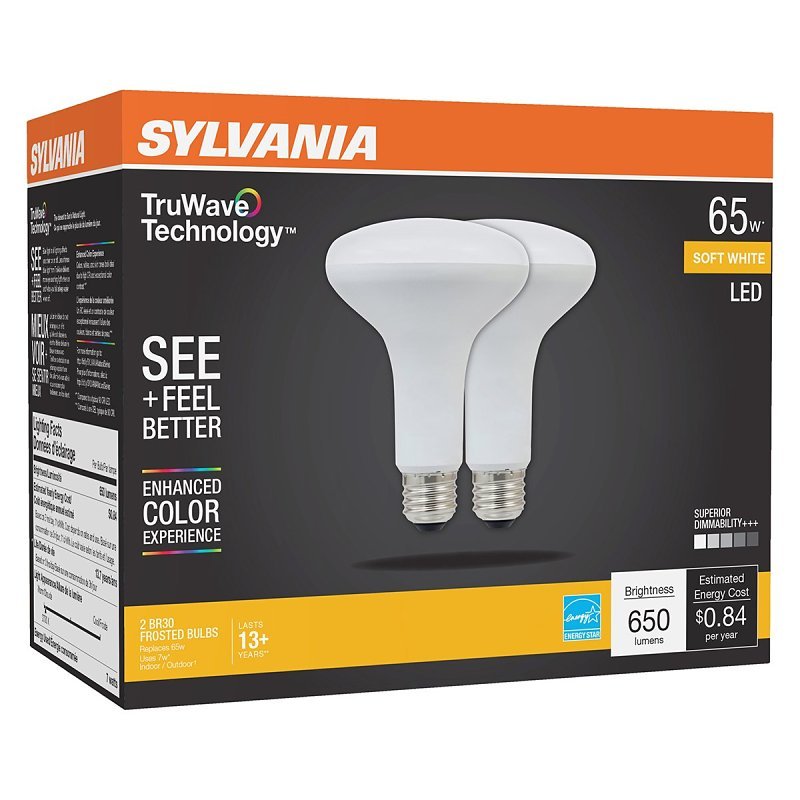 BULB LED BR30 FLOOD SFTWHT 7W 