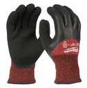 GLOVES WINTER A3 BLACK/RED XL 