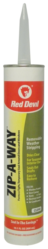 CAULK REMOVABLE CLEAR 10.1OZ  