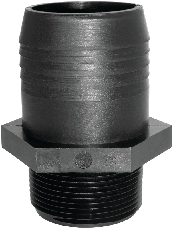 ADAPTER TANK POLY 1/2X1/2     