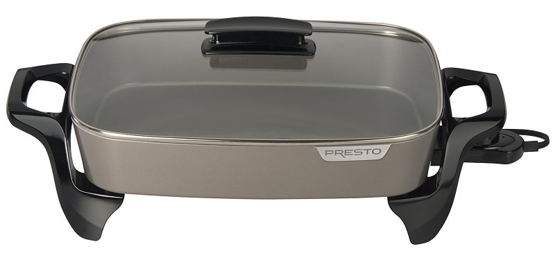 [3691797] SKILLET ELE W/GLS LD 1500W16IN