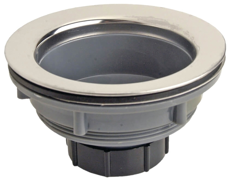 STRAINER PLASTIC 3-1/2IN CHRM 