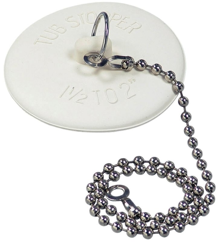 TUB STOPPER 1-1/2 TO 2 IN     