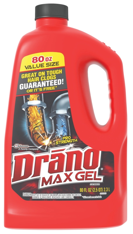 DRAIN CLEANER GEL 80OZ        