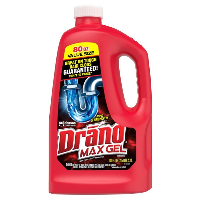 [1480987] DRAIN CLEANER GEL 80OZ        