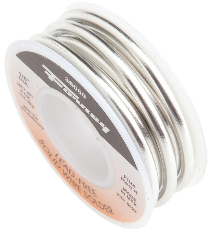 SOLDER 1/8IN 95TIN/5ANT 1/4 LB