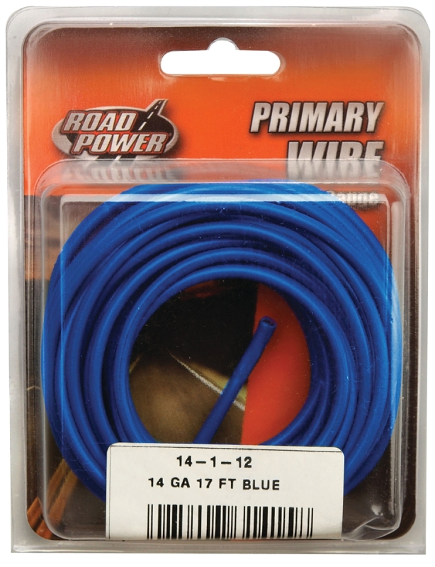 WIRE PRIM BLU 17FT CD 14GA    