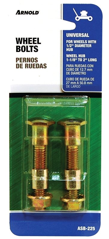 WHEEL BOLT ST UNIV0.5BORE/2HUB