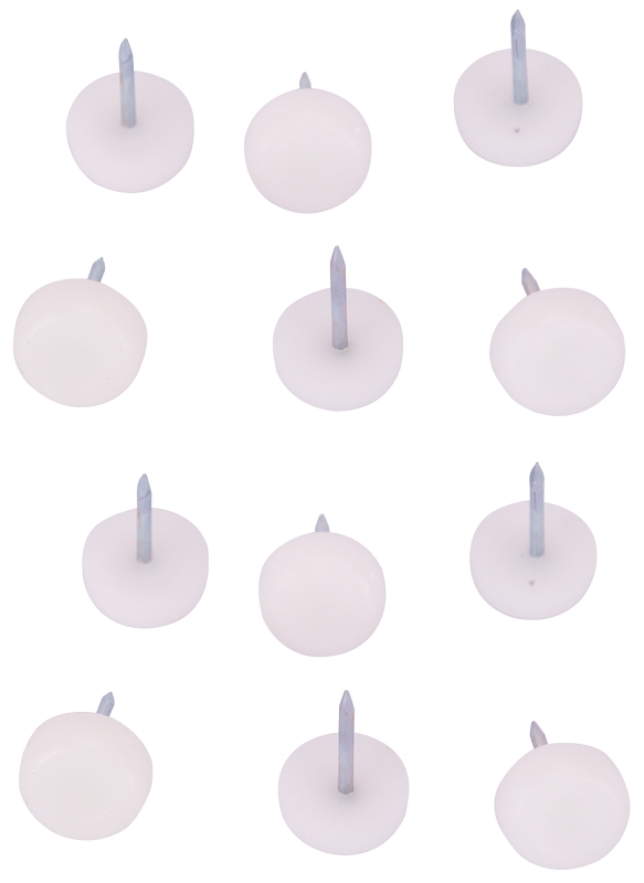 GLIDE PLASTIC NAIL 5/8IN WHITE