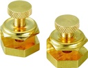 GAUGE STAIR CLAMP 2PC BRASS   