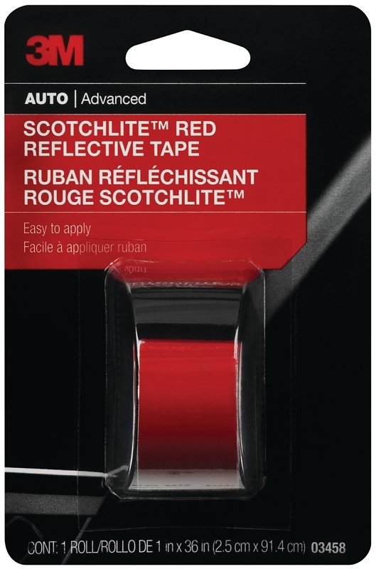 REFLECTIVE SFTY TAPE RED 1X36 