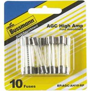 FUSE ASST HI AMP AGC 10PC     