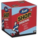 BLUE SHOP TOWEL BOX