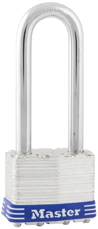 PADLOCK STL KD VRTCLR 2-1/2IN 