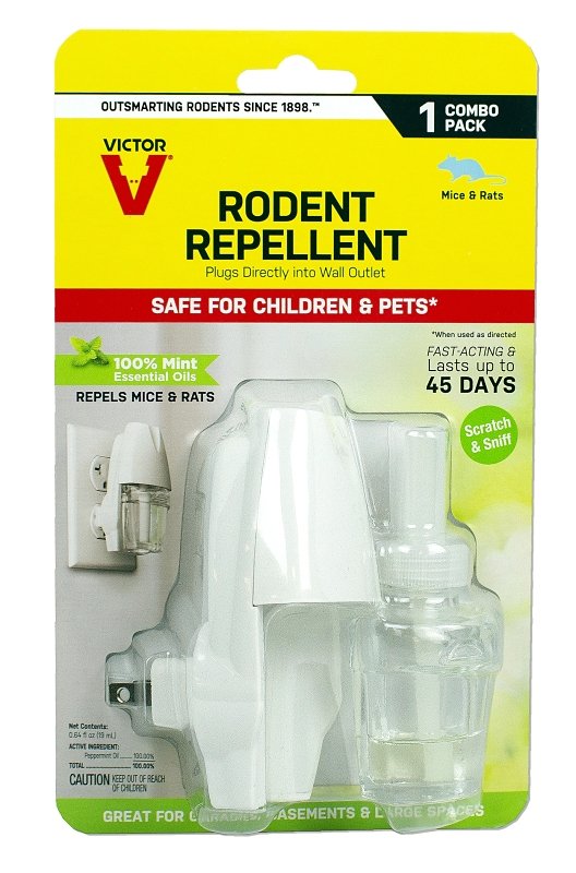 Electronic Rodent Repellent Plug-In Device