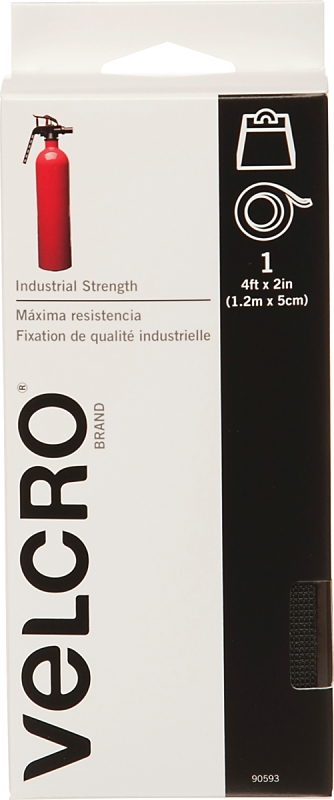 FASTENER VELCRO TAPE 2X48 BLK 